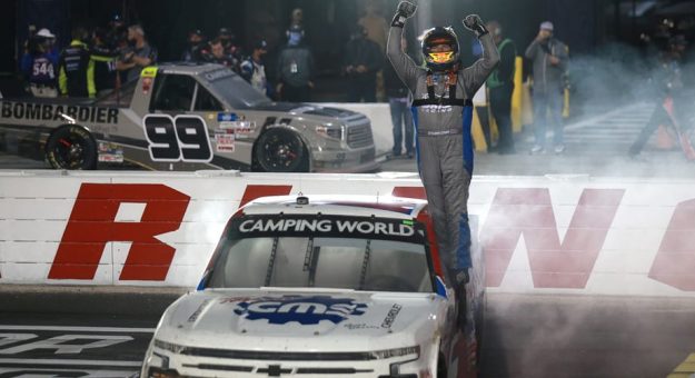 Visit Creed comes through at Darlington page