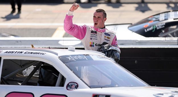 Visit Cindric surges to Xfinity win at Dover page