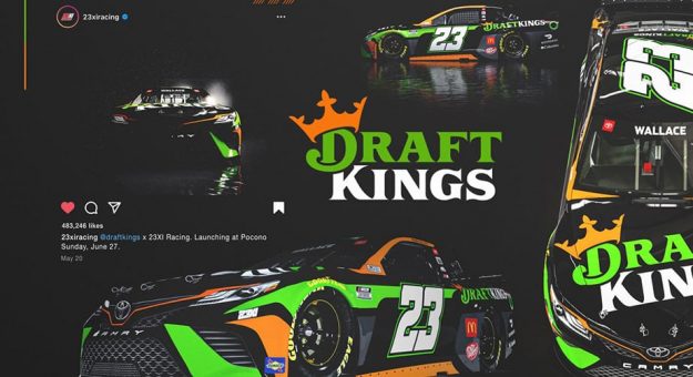 Visit DraftKings sponsoring Bubba, 23XI page