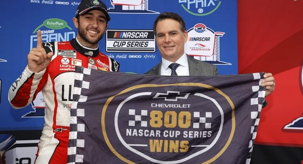 Visit Hendrick, Chevrolet make history page