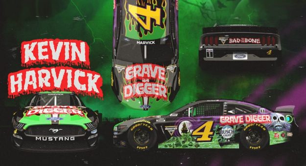 Visit See Harvick’s ‘Grave Digger’ Nashville look page