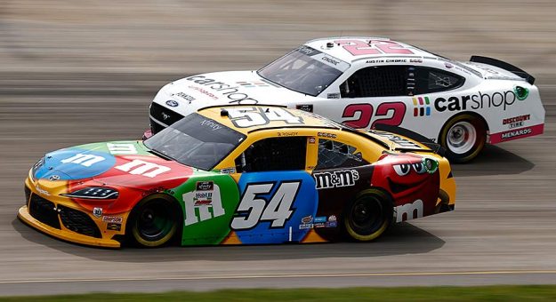 Visit Kyle Busch fends off Allgaier at Nashville, collects 100th Xfinity Series win page
