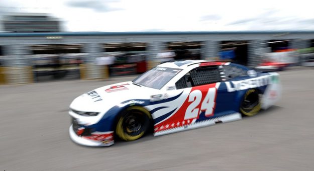 Visit Byron, Larson lead practice as Cup Series makes first laps at Nashville page