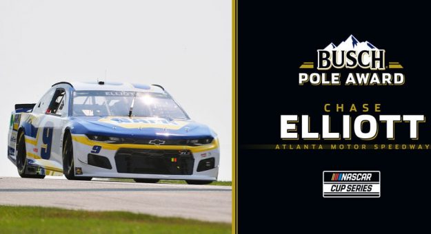Visit Chase Elliott claims Busch Pole for Atlanta page