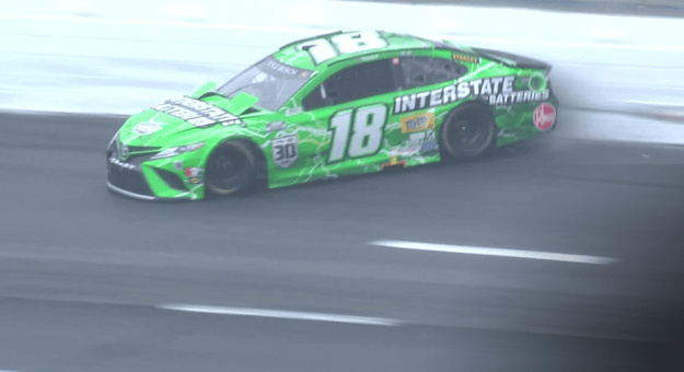 Visit Kyle Busch wrecks early at Loudon page