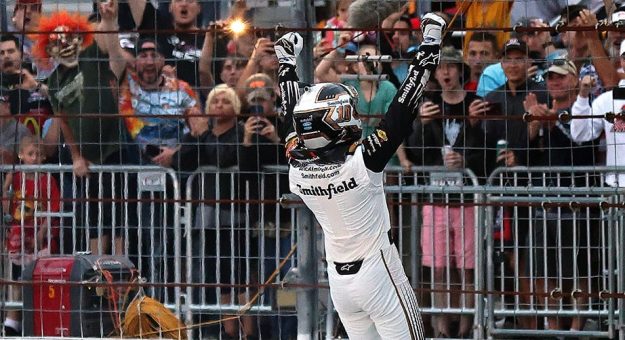 Visit Almirola punches playoff ticket with win page