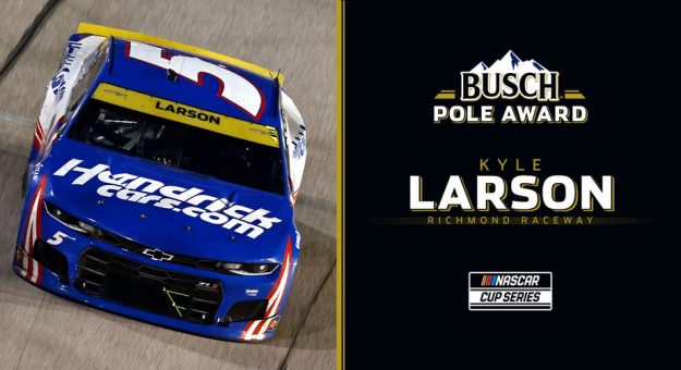 Visit Larson claims Busch Pole for Richmond page