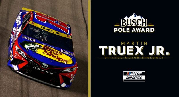 Visit Martin Truex Jr. earns pole for Bristol page