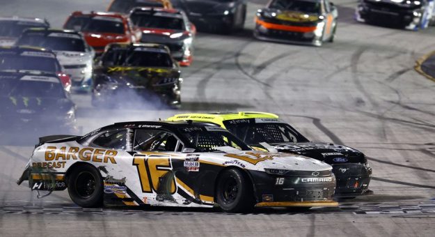 Visit Allmendinger wins in wild Bristol Xfinity finish page