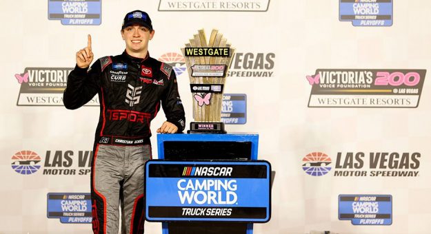 Visit Eckes earns first career Truck Series win page