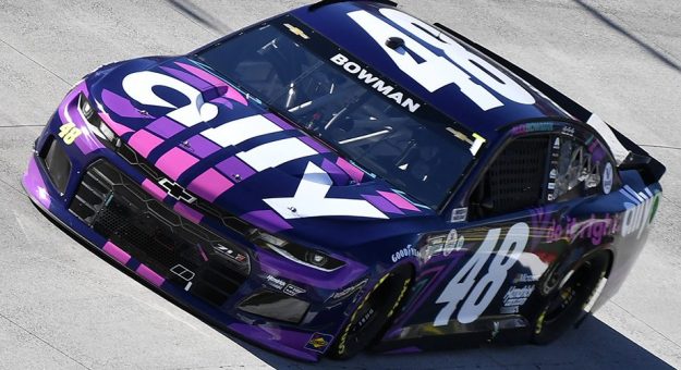 Visit Bowman wins after contact with Hamlin page