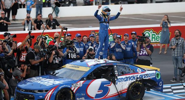 Visit Larson completes dream season with win page