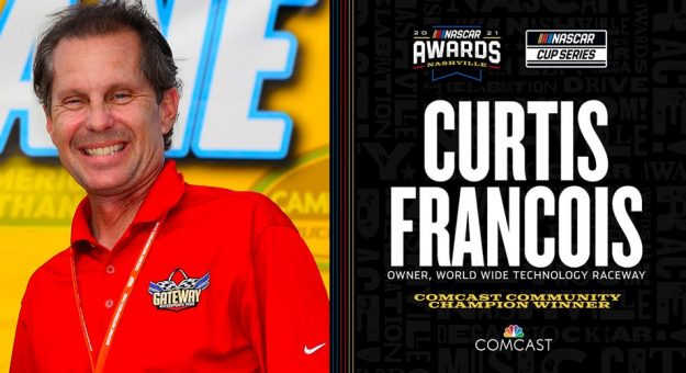 Visit Curtis Francois named 2021 Comcast Community Champion of the Year page