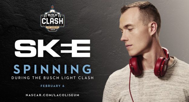 Visit DJ Skee to make NASCAR history at Busch Light Clash at the Coliseum page