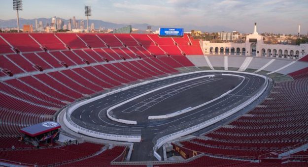 Visit How the Coliseum became a race track page