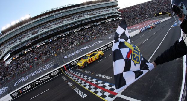 Visit Logano wins inaugural Clash at Coliseum page