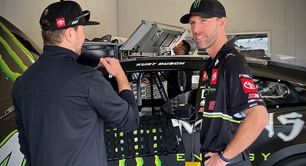 Visit Busch, Scott reunited at 23XI Racing page