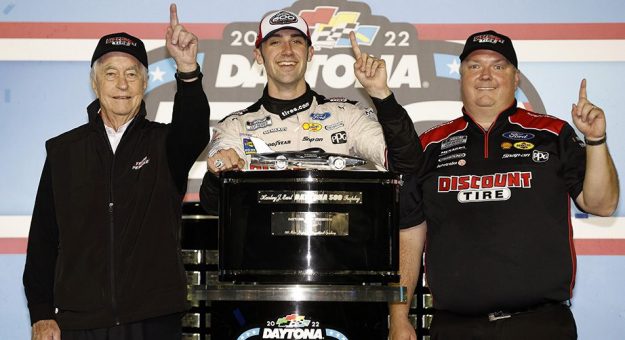 Visit Rookie Austin Cindric gets first Cup Series win in thrilling Daytona 500 page