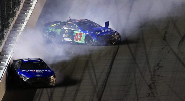 Visit Stenhouse Jr. bristles at Keselowski page