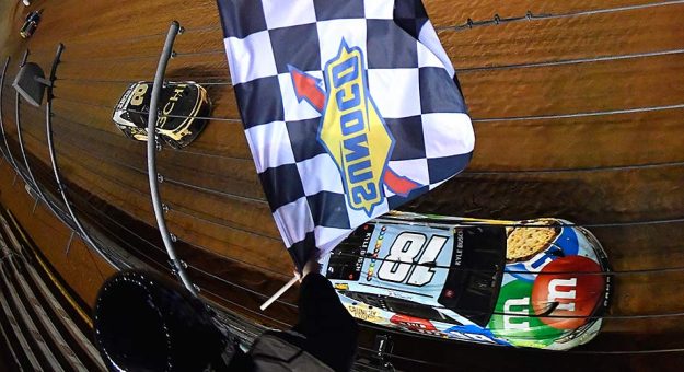 Visit Kyle Busch wins on Bristol dirt after Briscoe-Reddick bump-up on final lap page