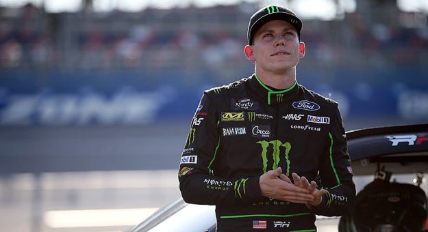 Visit Riley Herbst showing progress with Stewart-Haas page
