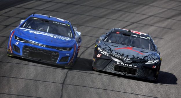 Visit Larson can’t hold off Busch, takes second page