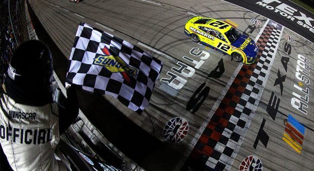 Visit Ryan Blaney roars to first All-Star Race victory at Texas page