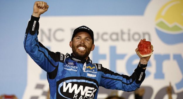 Visit Chastain wins Charlotte Truck race in OT page
