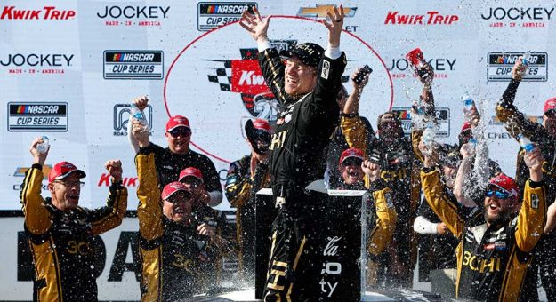 Visit Tyler Reddick wins first Cup race page