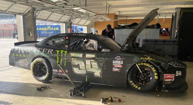 Visit Ty Gibbs exits Atlanta early after scrape with Riley Herbst page