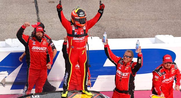 Visit Allgaier wins Xfinity race at New Hampshire page