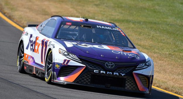 Visit NASCAR disqualifies Hamlin, Busch page