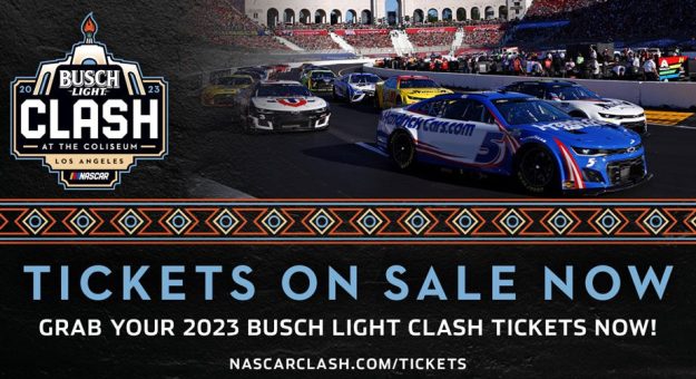 Visit 2023 Busch Light Clash tickets on sale page