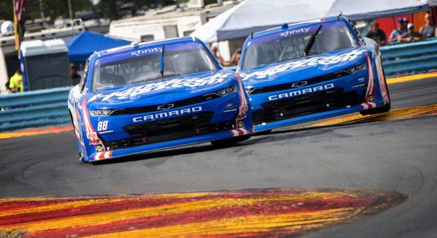 Visit Kyle Larson steals Xfinity win at Watkins Glen page