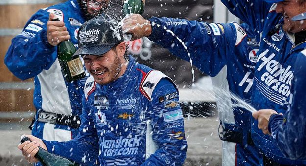 Visit Larson wins Cup race at Watkins Glen page
