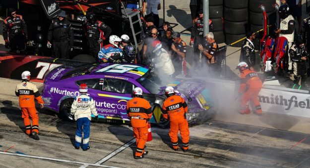 Visit Ware released from infield care center after Texas crash page