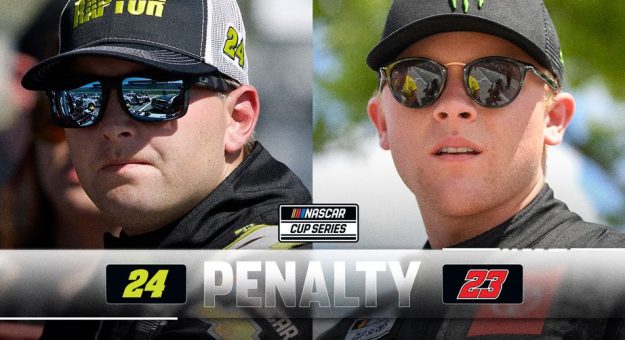 Visit NASCAR penalizes Byron, Gibbs after Texas page