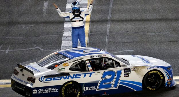 Visit Austin Hill wins Xfinity opener at Daytona page