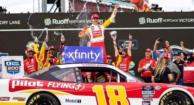 Visit Smith scores first career Xfinity win page