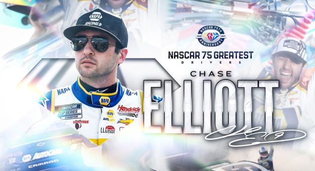 Visit Chase Elliott honored with spot on NASCAR’s 75 Greatest Drivers list page
