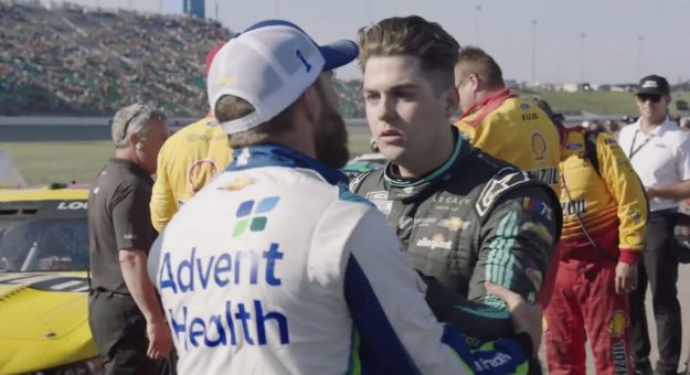 Visit Ross Chastain, Noah Gragson tussle on pit road after Kansas race page