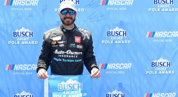 Visit Truex Jr. wins pole for Darlington page