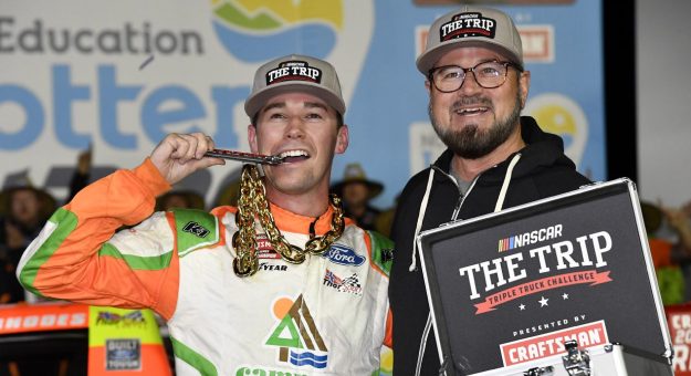 Visit Ben Rhodes wins Truck Series race at Charlotte page