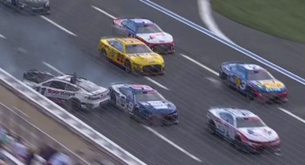 Visit Hamlin, Elliott crash out of Coca-Cola 600 page