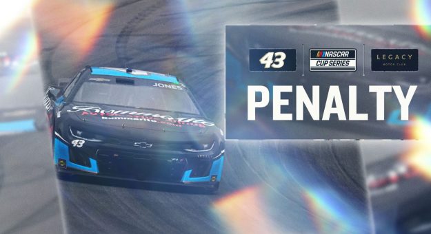 Visit NASCAR penalizes No. 43 Cup team page