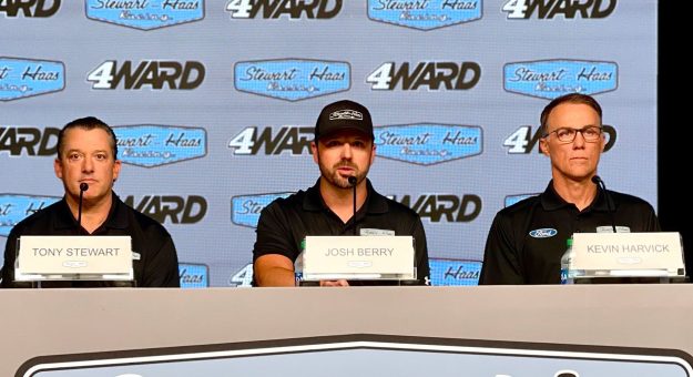 Visit Belief carries Josh Berry to inaugural Cup ride at Stewart-Haas page