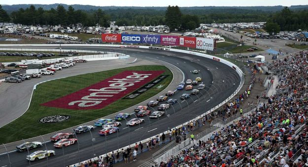 Visit NASCAR postpones rules package test page