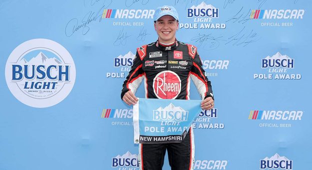 Visit Christopher Bell rolls to pole at New Hampshire page