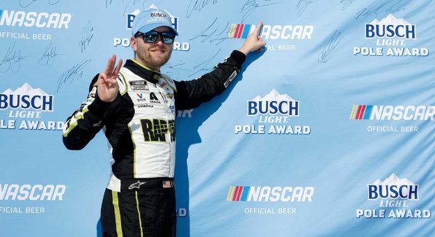 Visit William Byron powers to Pocono pole page