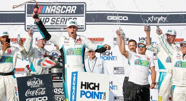 Visit Hamlin scores 50th Cup Series win at Pocono page